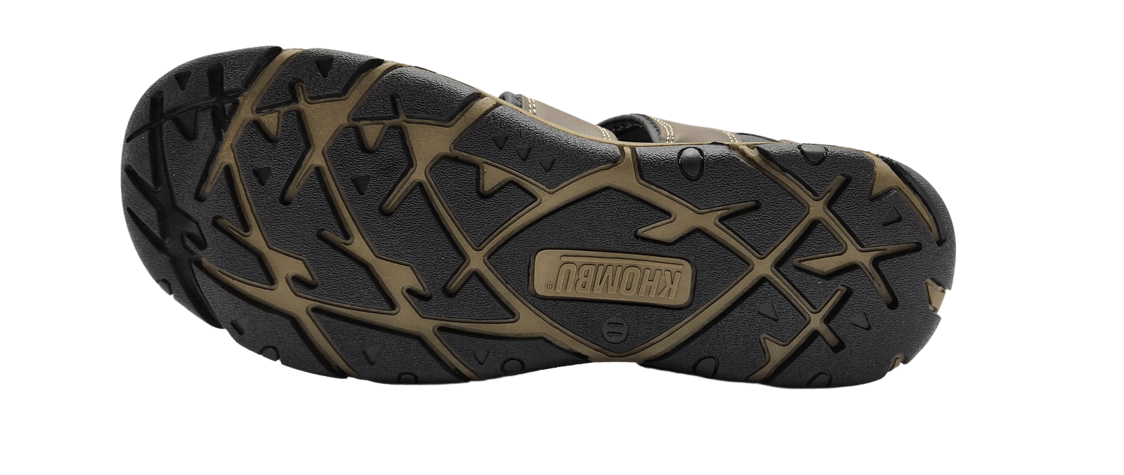 KHOMBU MEN'S RIVER SANDAL (BROWN)